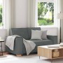 Sofá de 2 plazas  de tela gris oscuro, 120 cm | Foro24.es | Tu tienda online para hogar, jardín y más Foro24.es