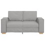 Sofá de 2 plazas  de tela gris nube, 120 cm | Foro24.es | Tu tienda online para hogar, jardín y más Foro24.es