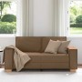 Sofá de 2 plazas  de tela marrón, 140 cm | Foro24.es | Tu tienda online para hogar, jardín y más Foro24.es