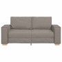 Sofá de 2 plazas  gris topo 140 cm tela | Foro24.es | Tu tienda online para hogar, jardín y más Foro24.es
