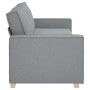 Sofá de 3 plazas de tela gris claro, 180 cm von , Sofas - Ref: Foro24-4104990, Preis: 246,46 €, Rabatt: %