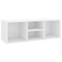 Banco zapatero de madera contrachapada blanco 105x35x35 cm by , Shoe racks and shoe organizers - Ref: Foro24-804463, Price: 5...