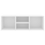 Banco zapatero de madera contrachapada blanco 105x35x35 cm by , Shoe racks and shoe organizers - Ref: Foro24-804463, Price: 5...