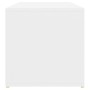 Banco zapatero de madera contrachapada blanco 105x35x35 cm by , Shoe racks and shoe organizers - Ref: Foro24-804463, Price: 5...