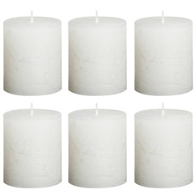 Bolsius Velas 6 unidades blancas 80x60 mm de , Velas - Ref: Foro24-428087, Precio: 16,93 €, Descuento: %