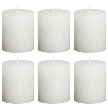 Bolsius Velas 6 unidades blancas 80x60 mm de , Velas - Ref: Foro24-428087, Precio: 16,93 €, Descuento: %