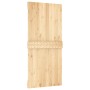 Puerta corredera con herrajes madera maciza de pino 95x210 cm von , Türen - Ref: Foro24-3203120, Preis: 226,40 €, Rabatt: %