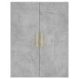 Aparador alto madera contrachapada gris hormigón 69,5x34x180 cm | Foro24.es | Tu tienda online para hogar, jardín y más Foro24.es