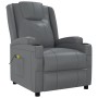 Sillón de masaje de cuero sintético gris antracita | Foro24.es | Tu tienda online para hogar, jardín y más Foro24.es