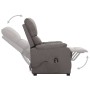 Sillón elevable tela gris claro | Foro24.es | Tu tienda online para hogar, jardín y más Foro24.es