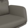 Sillón de relax de cuero auténtico gris von , Sessel - Ref: Foro24-341287, Preis: 172,05 €, Rabatt: %