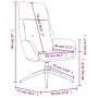 Sillón de relax de cuero auténtico gris von , Sessel - Ref: Foro24-341287, Preis: 172,05 €, Rabatt: %