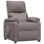 Sillón de masaje reclinable de tela gris taupé | Foro24.es | Tu tienda online para hogar, jardín y más Foro24.es