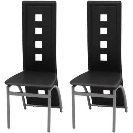 Sillas de comedor 2 unidades cuero sintético negro von , Essstühle - Ref: Foro24-243644, Preis: 106,87 €, Rabatt: %