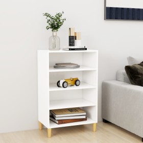 Aparador de madera contrachapada blanco 57x35x90 cm by , Sideboards - Ref: Foro24-806121, Price: 58,82 €, Discount: %