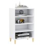 Aparador de madera contrachapada blanco 57x35x90 cm de , Aparadores - Ref: Foro24-806121, Precio: 58,82 €, Descuento: %