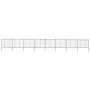 Valla de jardín con puntas de aro acero negro 13,6x1,5 m by , fence panels - Ref: Foro24-277681, Price: 501,40 €, Discount: %