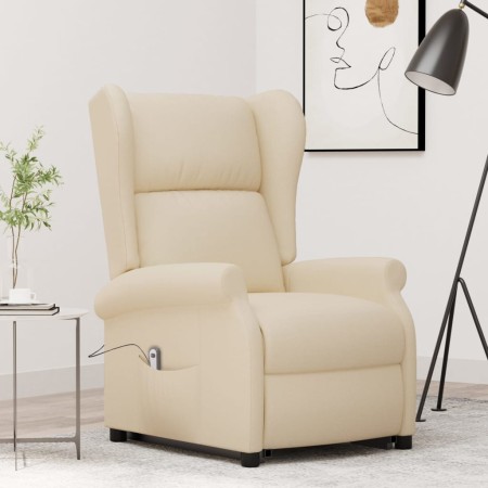 Sillón elevable tela crema | Foro24.es | Tu tienda online para hogar, jardín y más Foro24.es