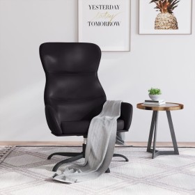 Sillón de relax de cuero sintético negro de , Sillones - Ref: Foro24-341084, Precio: 117,31 €