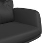 Sillón de relax de cuero auténtico negro by , Armchairs - Ref: Foro24-341285, Price: 168,42 €, Discount: %