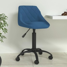 Silla de comedor de terciopelo azul by , dining chairs - Ref: Foro24-335364, Price: 89,54 €, Discount: %