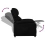 Sillón reclinable de tela negro | Foro24.es | Tu tienda online para hogar, jardín y más Foro24.es