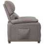 Sillón reclinable de tela gris taupe | Foro24.es | Tu tienda online para hogar, jardín y más Foro24.es
