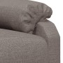 Sillón reclinable de tela gris taupe | Foro24.es | Tu tienda online para hogar, jardín y más Foro24.es
