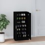 Mueble zapatero madera contrachapada negro 55x35x108 cm by , Shoe racks and shoe organizers - Ref: Foro24-342665, Price: 128,...