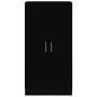 Mueble zapatero madera contrachapada negro 55x35x108 cm by , Shoe racks and shoe organizers - Ref: Foro24-342665, Price: 128,...