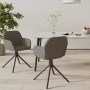 Sillas de comedor giratorias 2 unidades terciopelo gris oscuro | Foro24.es | Tu tienda online para hogar, jardín y más Foro24.es