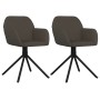 Sillas de comedor giratorias 2 unidades terciopelo gris oscuro | Foro24.es | Tu tienda online para hogar, jardín y más Foro24.es
