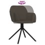 Sillas de comedor giratorias 2 unidades terciopelo gris oscuro | Foro24.es | Tu tienda online para hogar, jardín y más Foro24.es