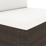 Juego de muebles de jardín 7 piezas ratán sintético marrón de , Conjuntos de jardín - Ref: Foro24-3054596, Precio: 673,30 €