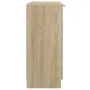 Aparador de madera contrachapada color roble Sonoma 60x30x70 cm de vidaXL, Aparadores - Ref: Foro24-811082, Precio: 90,11 €, ...
