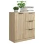 Sideboard aus Sonoma-Eichensperrholz, 60 x 30 x 70 cm von vidaXL, Sideboards - Ref: Foro24-811082, Preis: 90,39 €, Rabatt: %