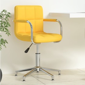 Silla de oficina giratoria de tela amarilla mostaza by , Office chairs - Ref: Foro24-334736, Price: 105,56 €, Discount: %