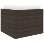 Juego de muebles de jardín 12 pzas con cojines ratán PE marrón by , Garden sets - Ref: Foro24-3067160, Price: 1,00 €, Discoun...