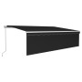 Toldo retráctil manual con persiana 5x3 m gris antracita von , Markisen - Ref: Foro24-3069339, Preis: 389,58 €, Rabatt: %
