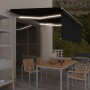 Toldo retráctil manual con persiana y LED antracita 4,5x3 m von , Markisen - Ref: Foro24-3069324, Preis: 412,36 €, Rabatt: %