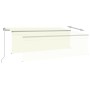 Toldo retráctil manual con persiana color crema 4x3 m von , Markisen - Ref: Foro24-3069417, Preis: 292,89 €, Rabatt: %