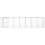 Perrera de exterior de acero galvanizado con techo 16,94 m² | Foro24.es | Tu tienda online para hogar, jardín y más Foro24.es