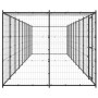 Perrera de exterior de acero con techo 21,78 m² by , Dog kennels and fences - Ref: Foro24-3082296, Price: 756,52 €, Discount: %