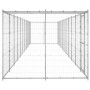 Perrera de exterior de acero galvanizado con techo 26,62 m² | Foro24.es | Tu tienda online para hogar, jardín y más Foro24.es