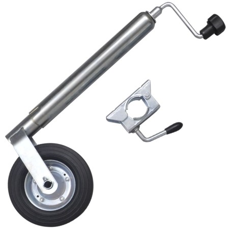 Rueda jockey de remolque 48 mm con 1 abrazadera dividida | Foro24.es | Tu tienda online para hogar, jardín y más Foro24.es