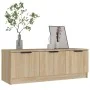 Sonoma oak plywood TV cabinet 102x35x36.5 cm by vidaXL, TV Furniture - Ref: Foro24-811361, Price: 63,92 €, Discount: %