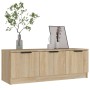 TV-Schrank aus Sonoma-Eichensperrholz, 102 x 35 x 36,5 cm von vidaXL, TV-Möbel - Ref: Foro24-811361, Preis: 66,16 €, Rabatt: %