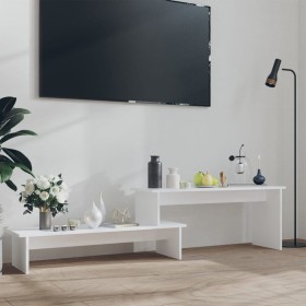 Mueble para TV madera contrachapada blanco 180x30x43 cm de , Muebles TV - Ref: Foro24-806265, Precio: 37,06 €, Descuento: %