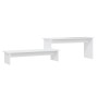 Mueble para TV madera contrachapada blanco 180x30x43 cm de , Muebles TV - Ref: Foro24-806265, Precio: 37,06 €, Descuento: %