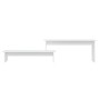 Mueble para TV madera contrachapada blanco 180x30x43 cm de , Muebles TV - Ref: Foro24-806265, Precio: 37,06 €, Descuento: %